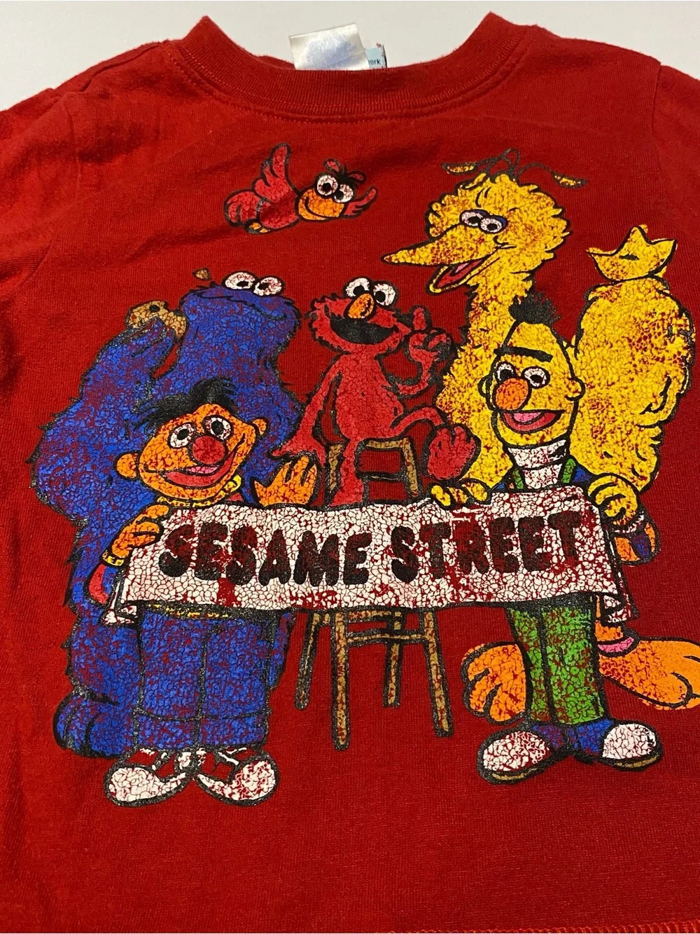 Sesame Street small stain